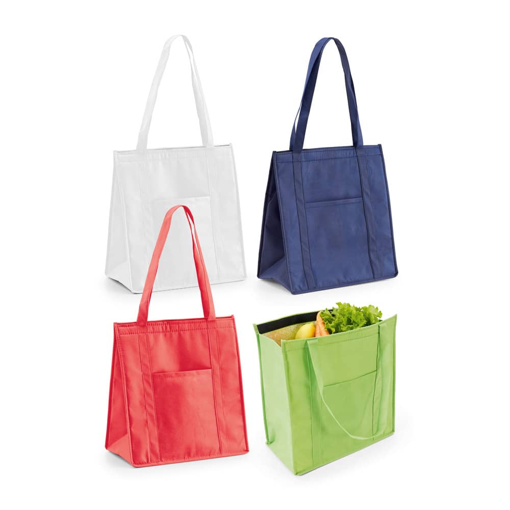 Cooler. Sacola térmica em non-woven (80 g/m²) 10 L