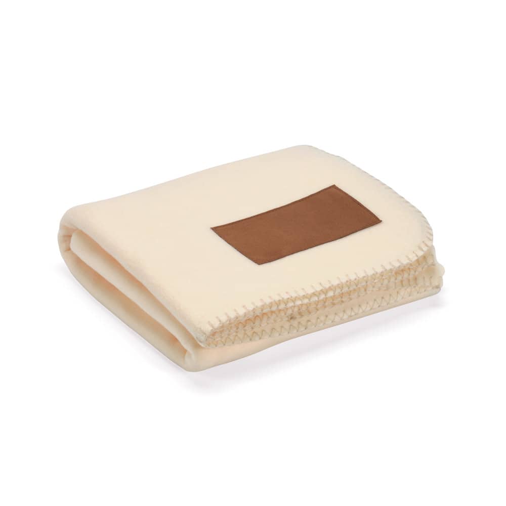 Manta em tecido polar, 100% poliéster reciclado (100% rPET) (140 g/m²)