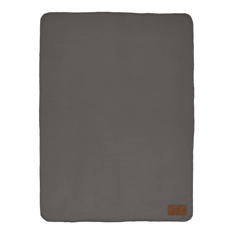 Manta em tecido polar, 100% poliéster reciclado (100% rPET) (140 g/m²)