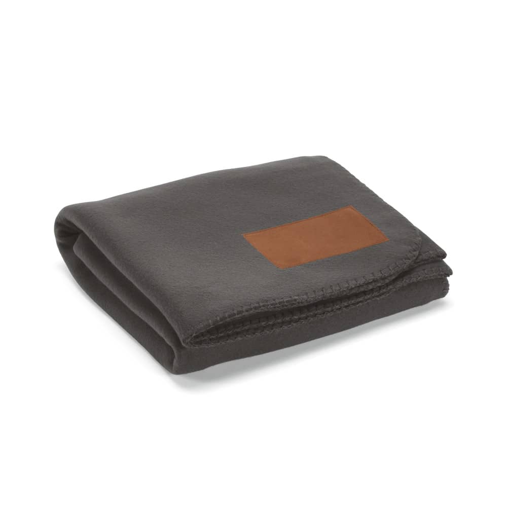 Manta em tecido polar, 100% poliéster reciclado (100% rPET) (140 g/m²)