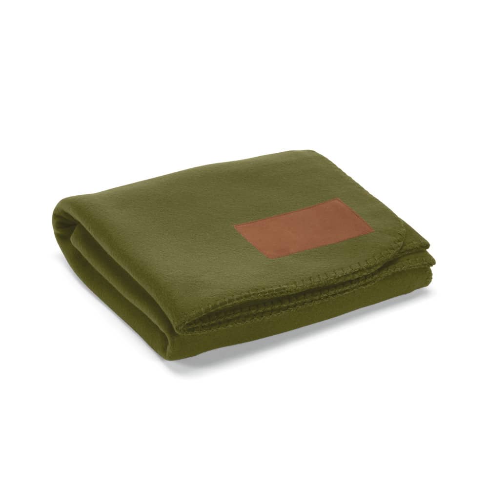Manta em tecido polar, 100% poliéster reciclado (100% rPET) (140 g/m²)