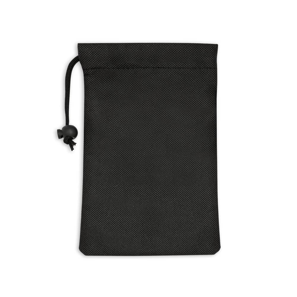 Toalha esportiva refrescante em poliéster 100% reciclado com bolsa em non-woven