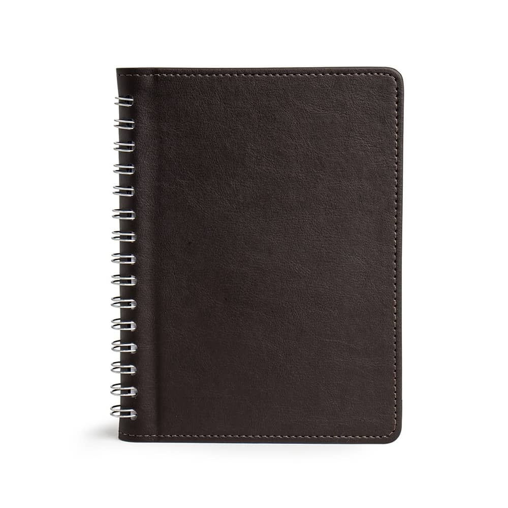 Caderno de Couro Sintético