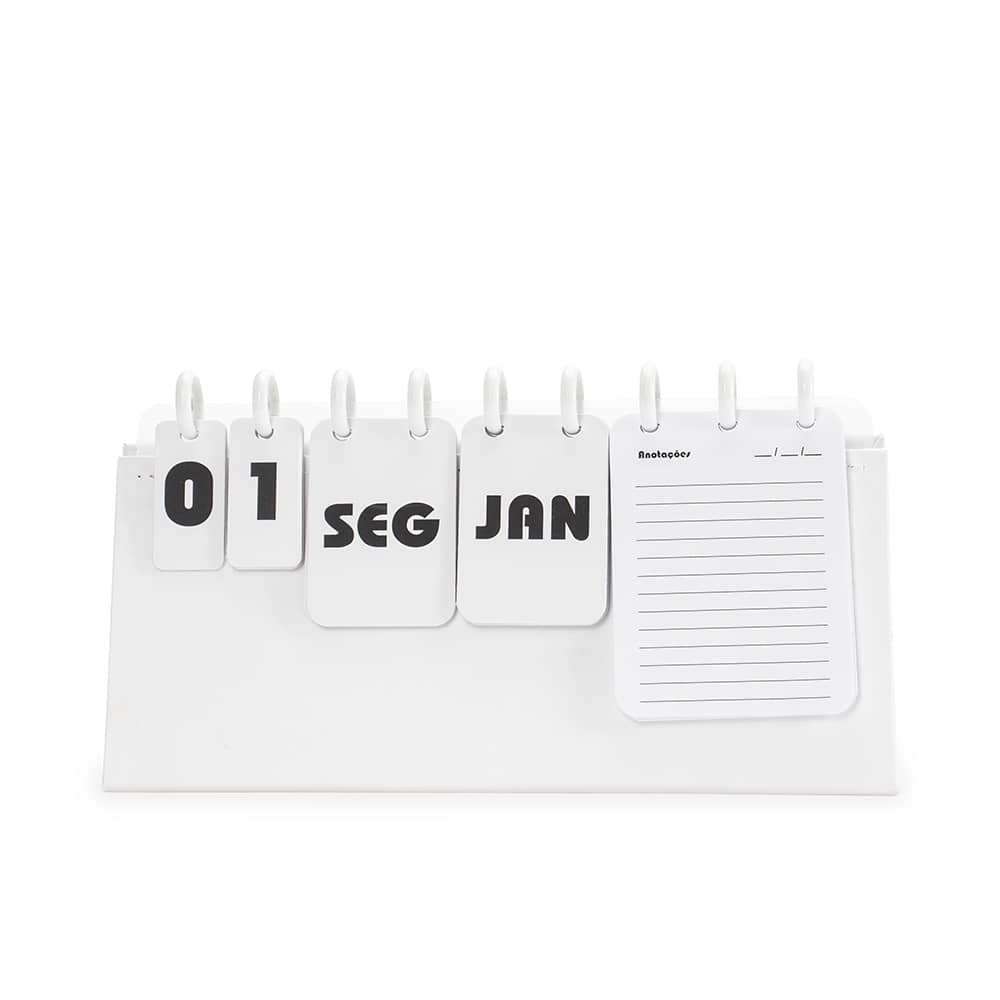 Calendário Permanente de Mesa Disco