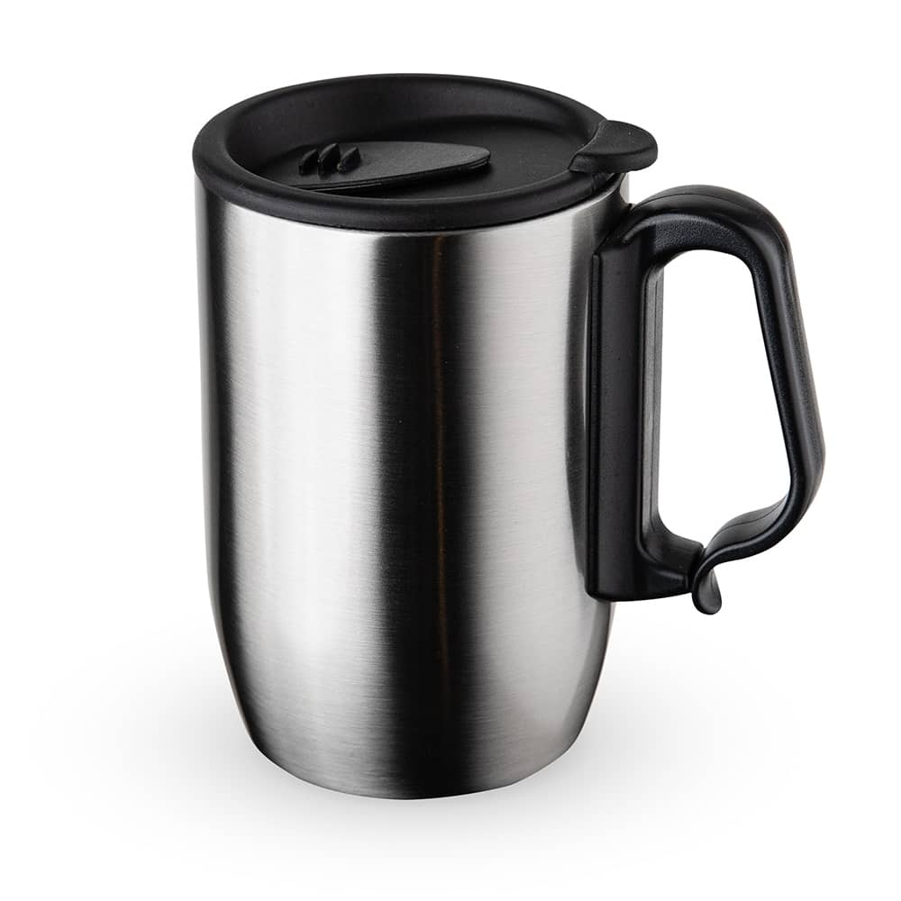 CANECA INOX PAREDE DUPLA 350ML