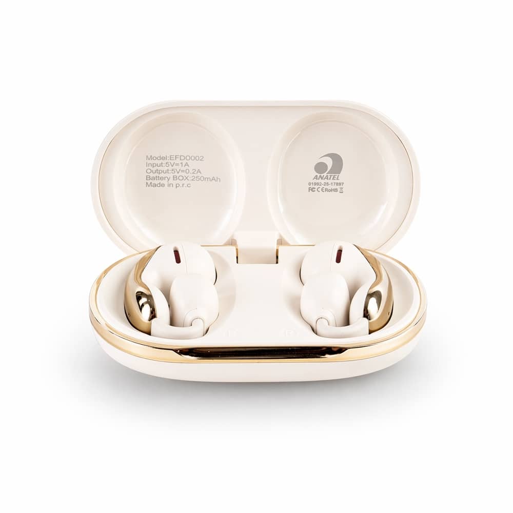 Fone de Ouvido Bluetooth com Case Carregador