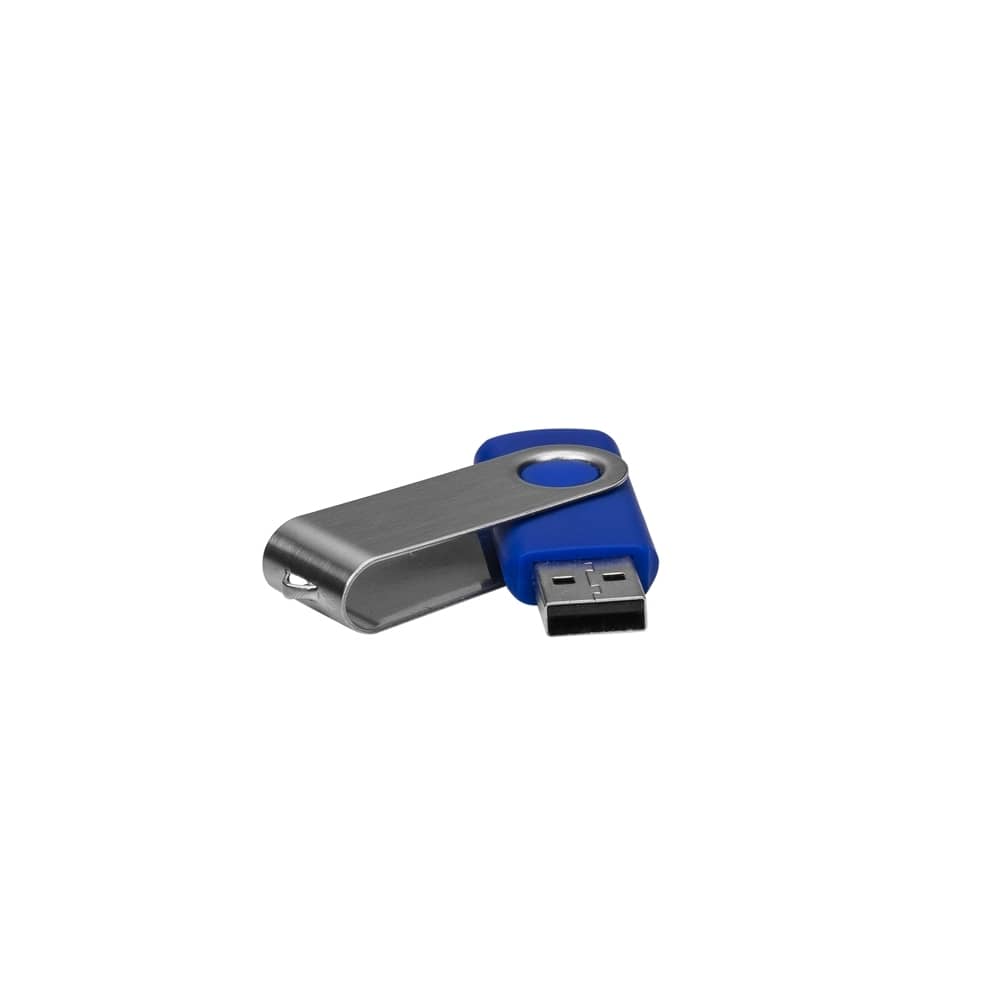 Pen Drive Giratório Metálico 4GB