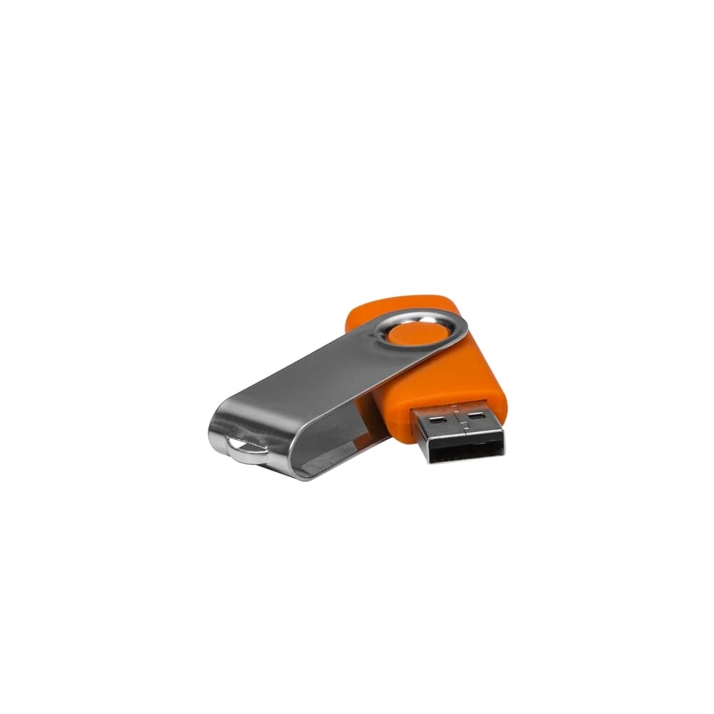 Pen Drive Giratório Metálico 4GB