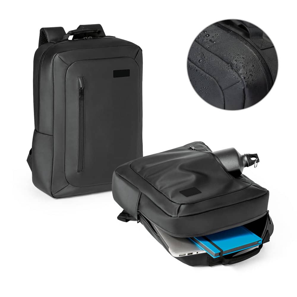Mochila para notebook (15'6'') em 600D impermeável com compartimento principal almofadado (10 L)