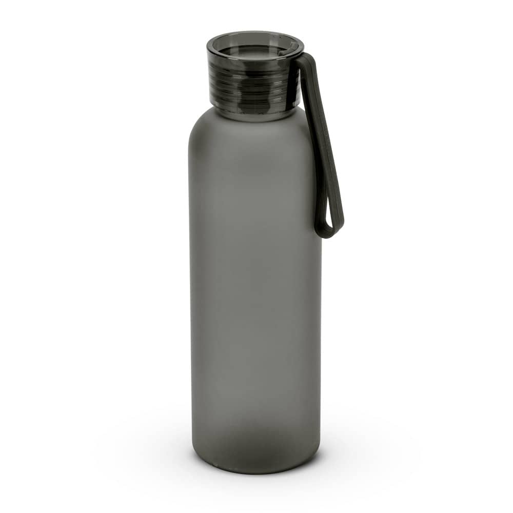 Squeeze esportiva em PET 100% reciclado, com acabamento fosco (600 mL)