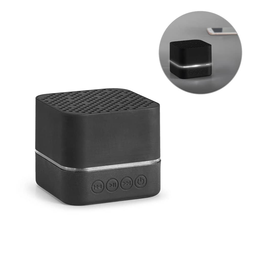 EDISON BK. Caixa de som com autonomia de 2h (300 mAh) em ABS