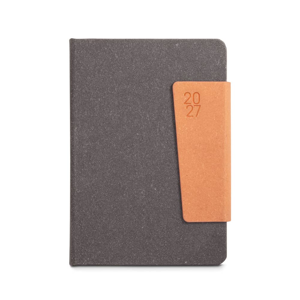Agenda B5 em pele reciclada