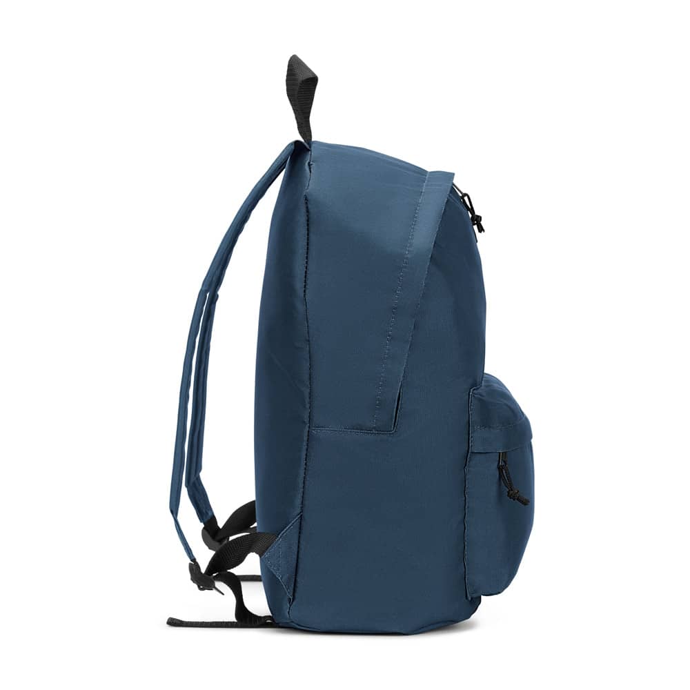 Mochila em poliéster reciclado 600D com bolso frontal espaçoso (20 L)