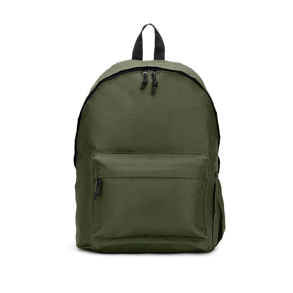 Mochila em poliéster reciclado 600D com bolso frontal espaçoso (20 L)