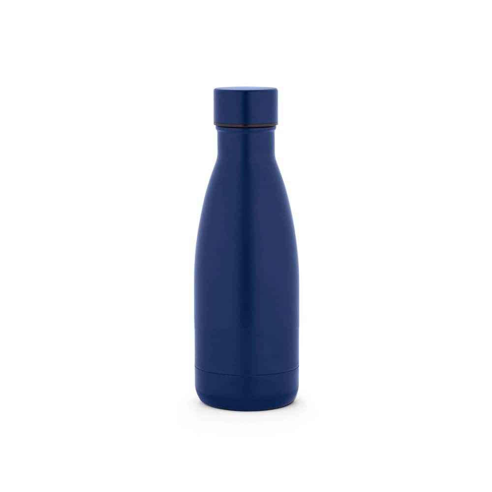 Garrafa térmica em aço inox 90% reciclado de parede dupla isolada a vácuo, com acabamento em mate (400 mL)