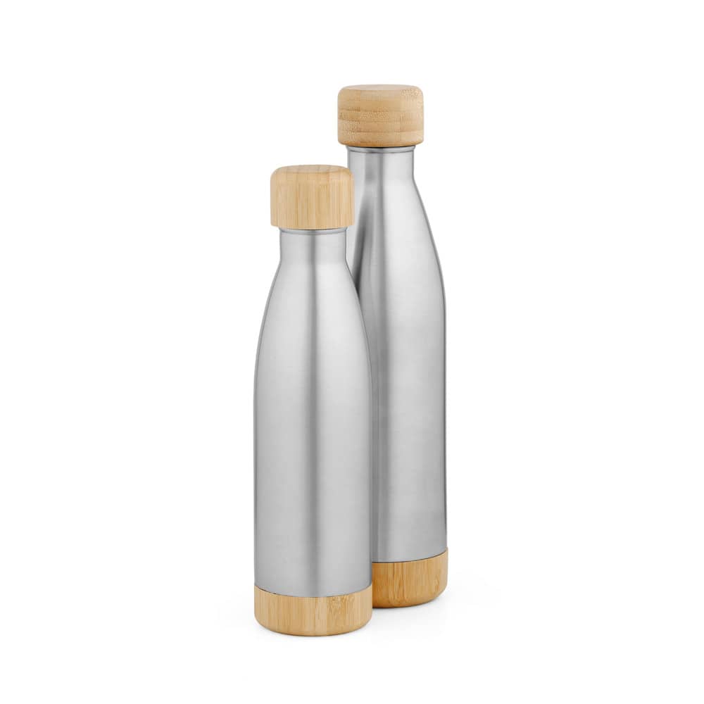 BROMELL 800. Garrafa térmica em aço inox 90% reciclado de parede dupla isolada a vácuo (800 mL)