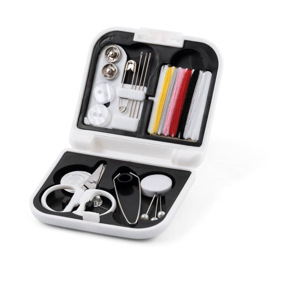 Kit de costura para viagem