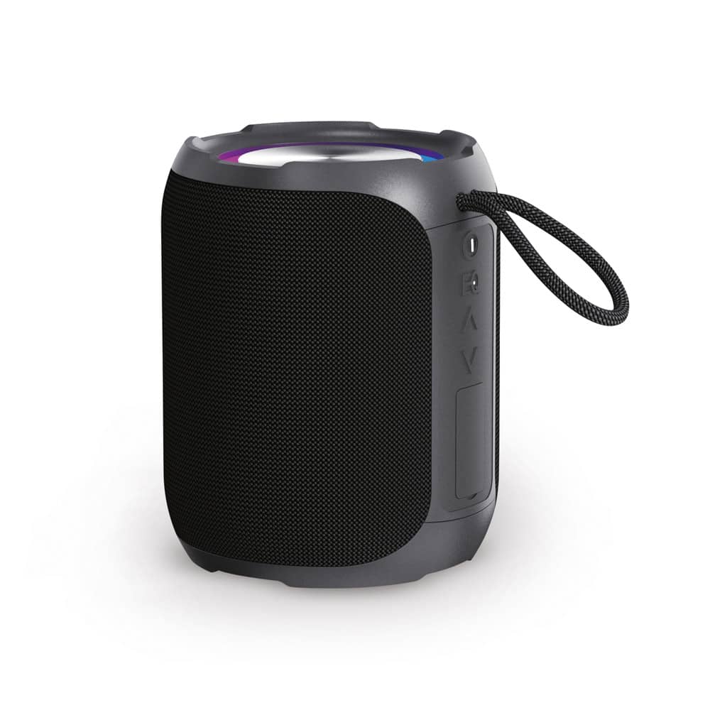 Caixa de som à prova de água (IPX6), em ABS 100% reciclado (2'600 mAh)