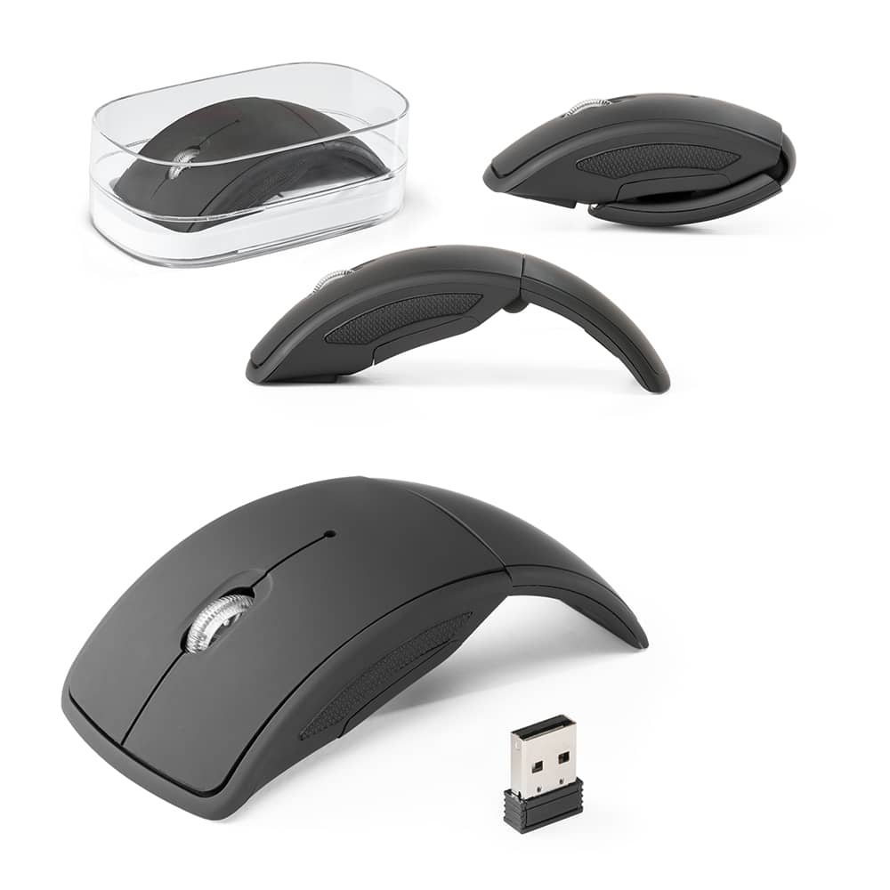 Mouse wireless dobrável 2'4G